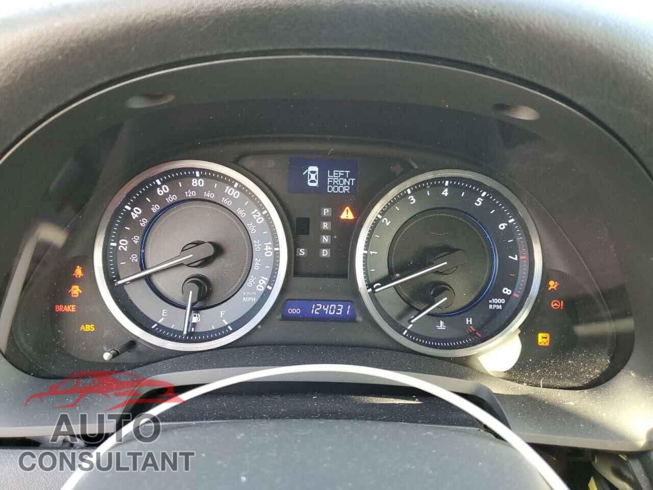 LEXUS IS 2012 - JTHCF5C23C5057417