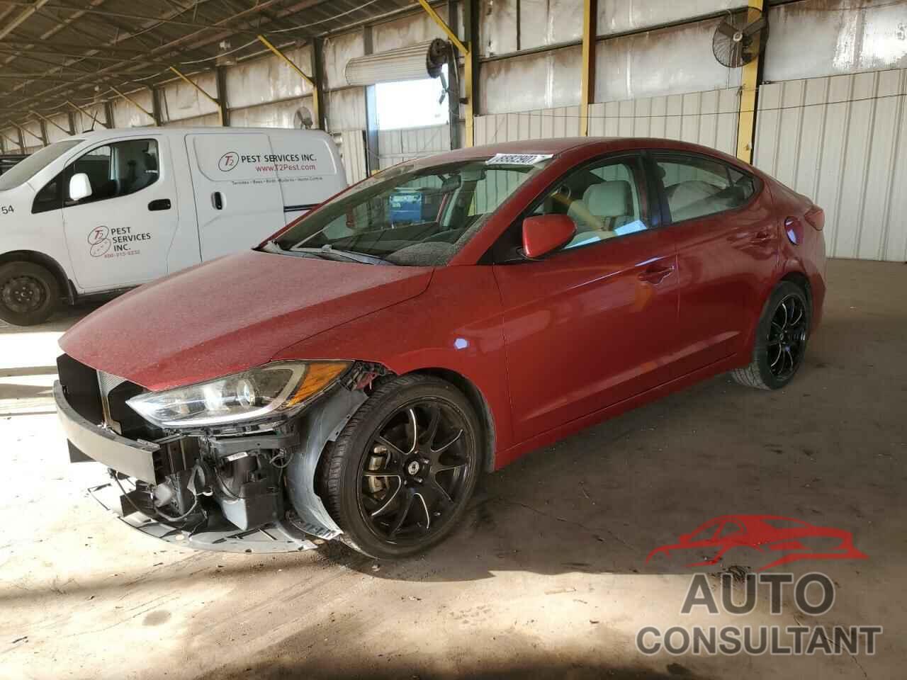 HYUNDAI ELANTRA 2017 - 5NPD94LA4HH173859
