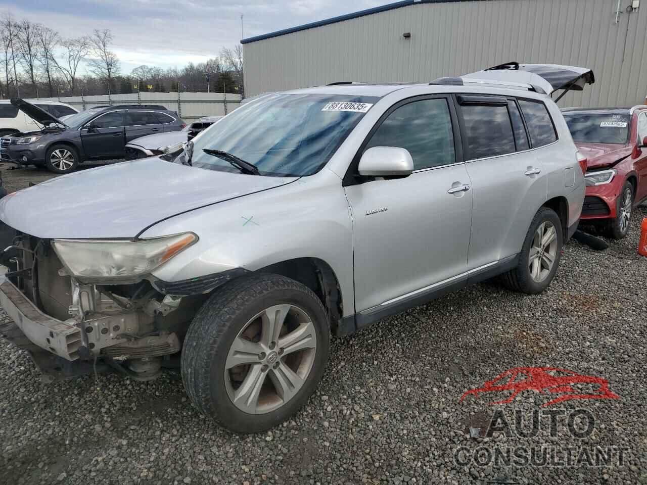 TOYOTA HIGHLANDER 2012 - 5TDYK3EH7CS080282