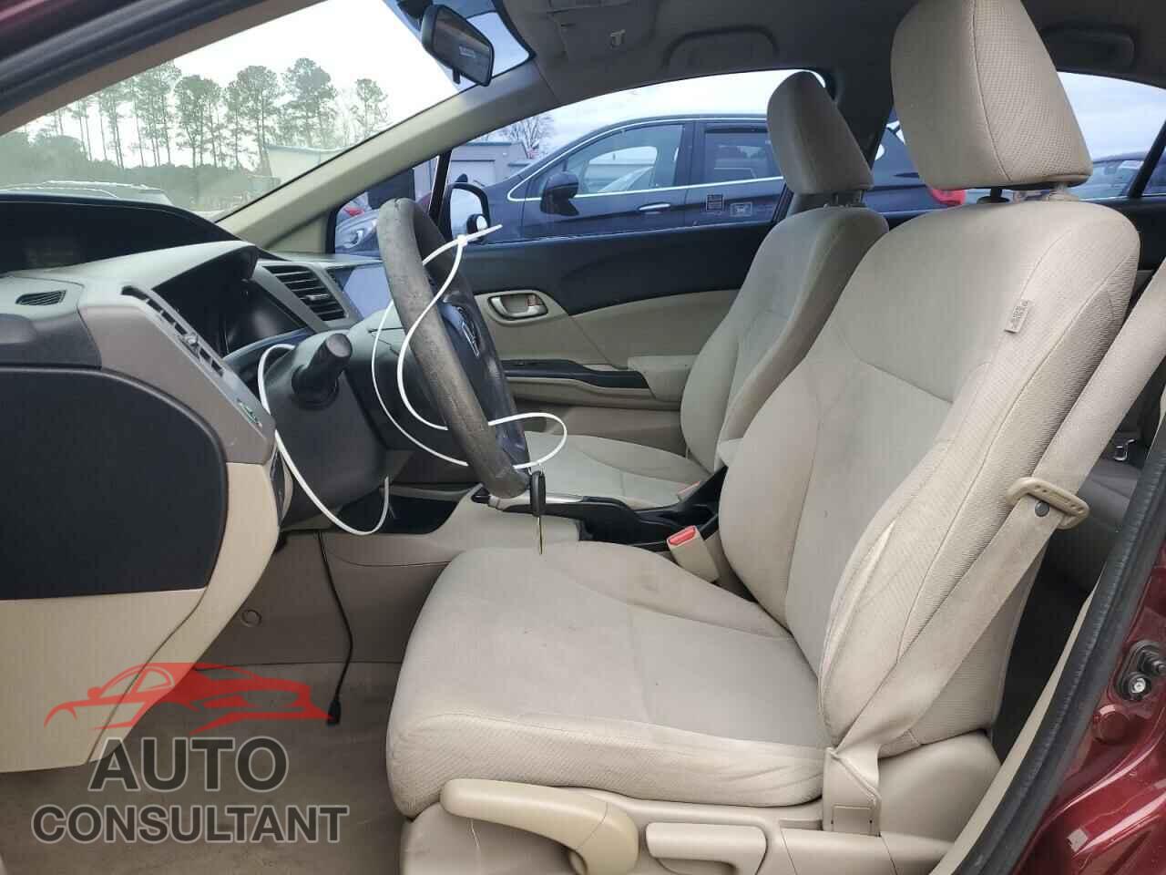 HONDA CIVIC 2012 - 19XFB2F58CE384401