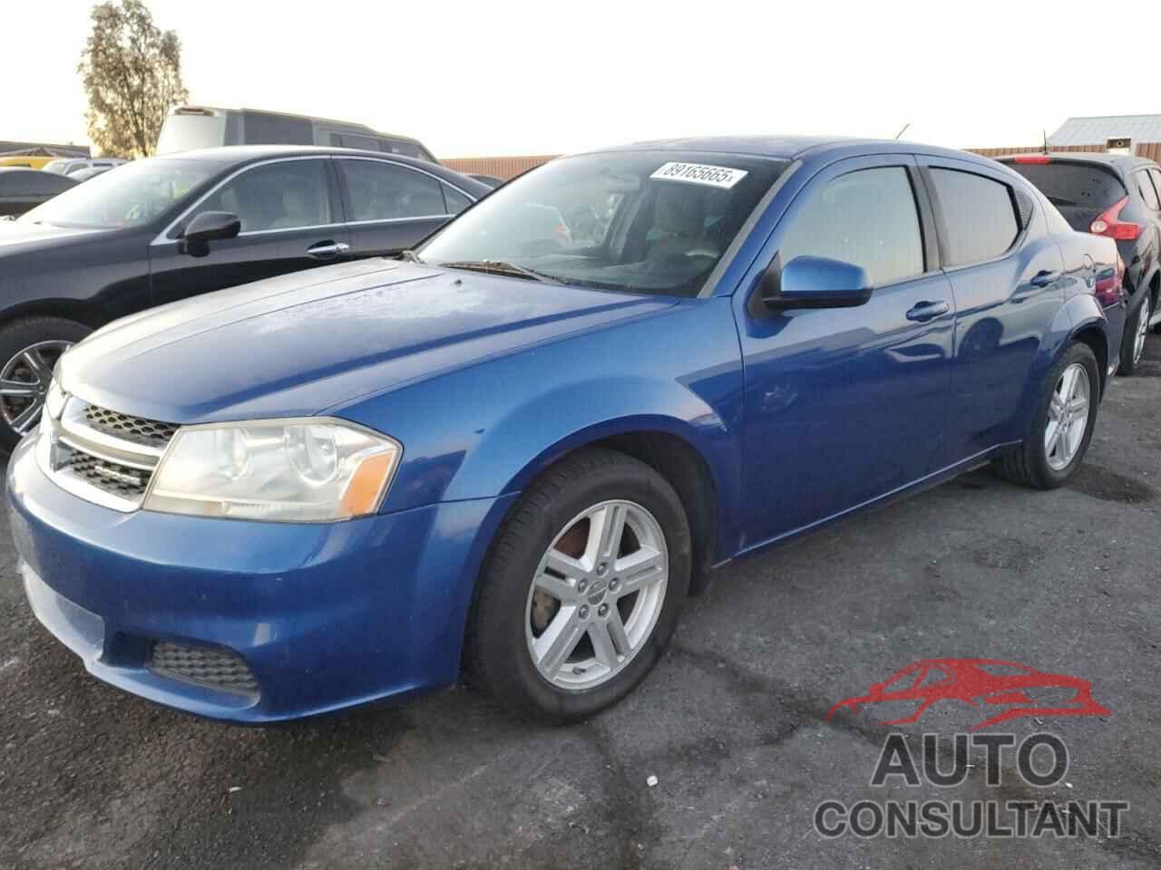 DODGE AVENGER 2012 - 1C3CDZCB0CN148518