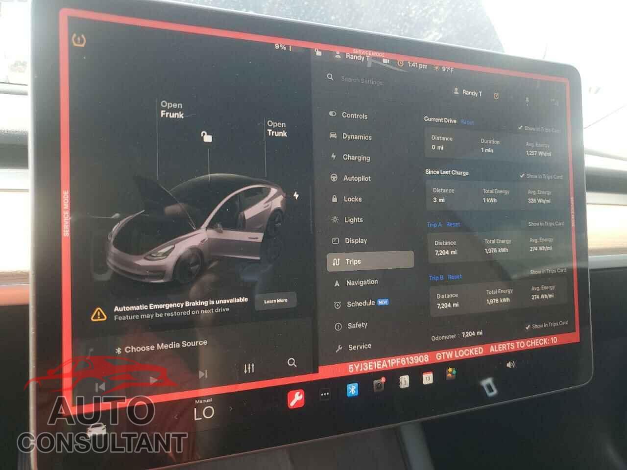 TESLA MODEL 3 2023 - 5YJ3E1EA1PF613908