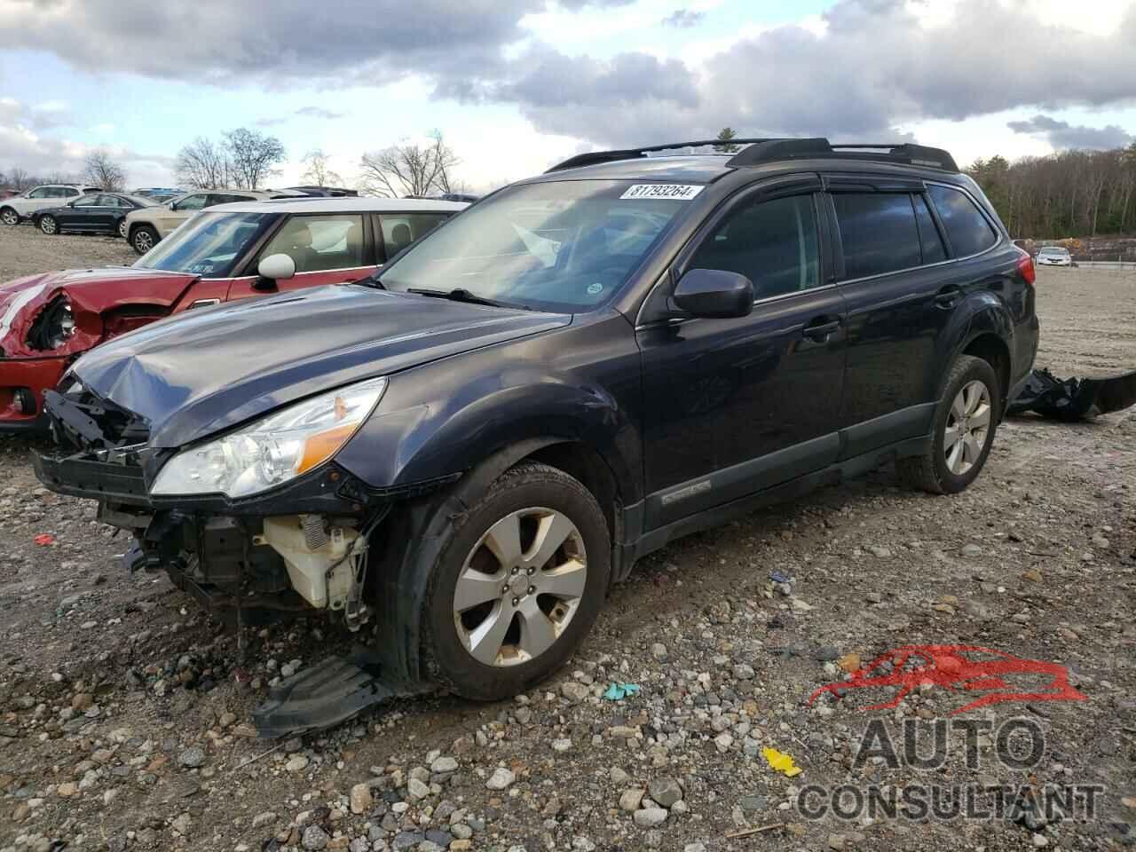 SUBARU OUTBACK 2011 - 4S4BRBCC6B3353551