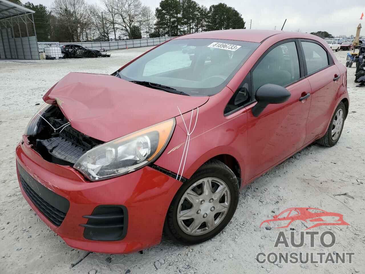 KIA RIO 2017 - KNADM5A34H6011097