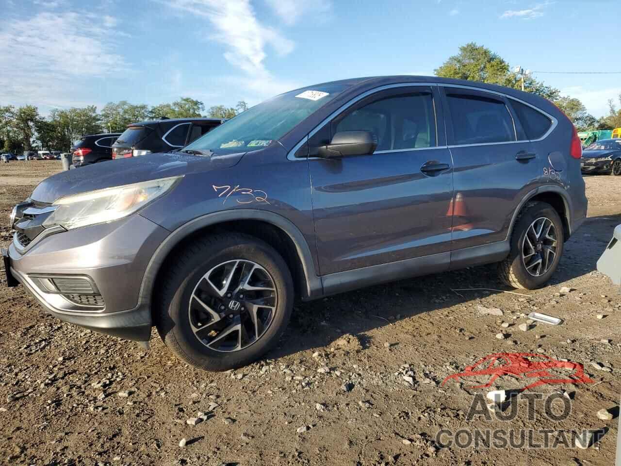 HONDA CRV 2016 - 5J6RM4H49GL049744