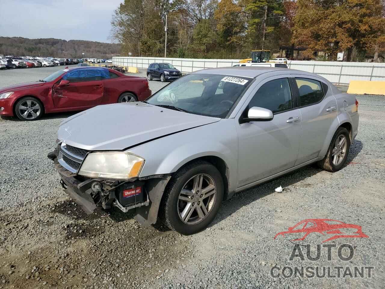 DODGE AVENGER 2012 - 1C3CDZCB0CN230636