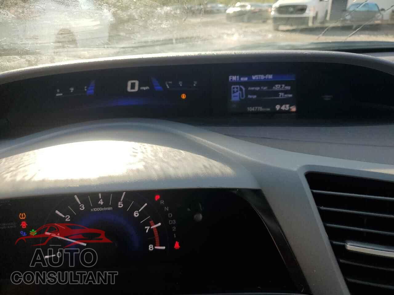 HONDA CIVIC 2012 - 2HGFB2F63CH320801