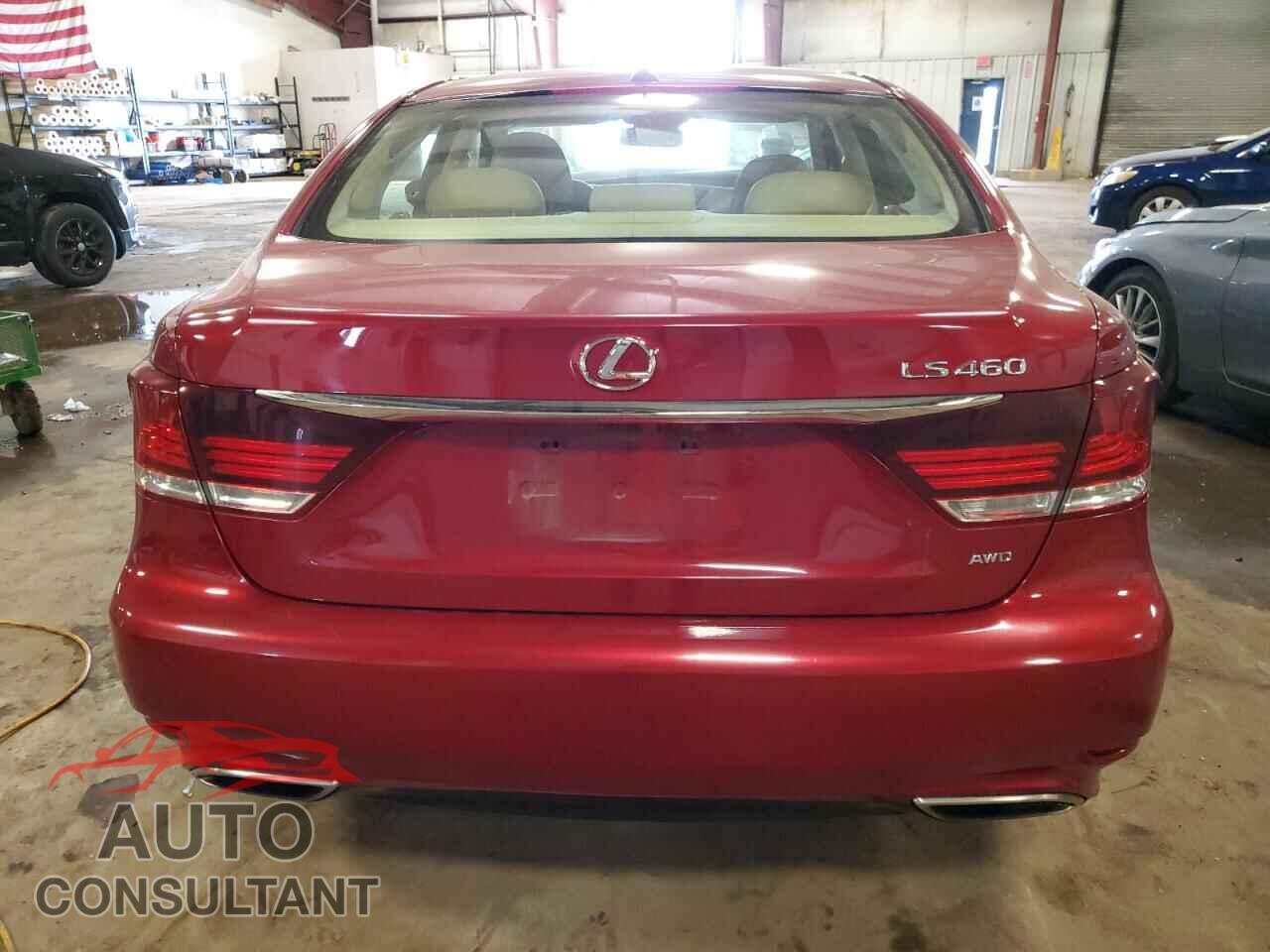 LEXUS LS460 2013 - JTHCL5EF1D5019355