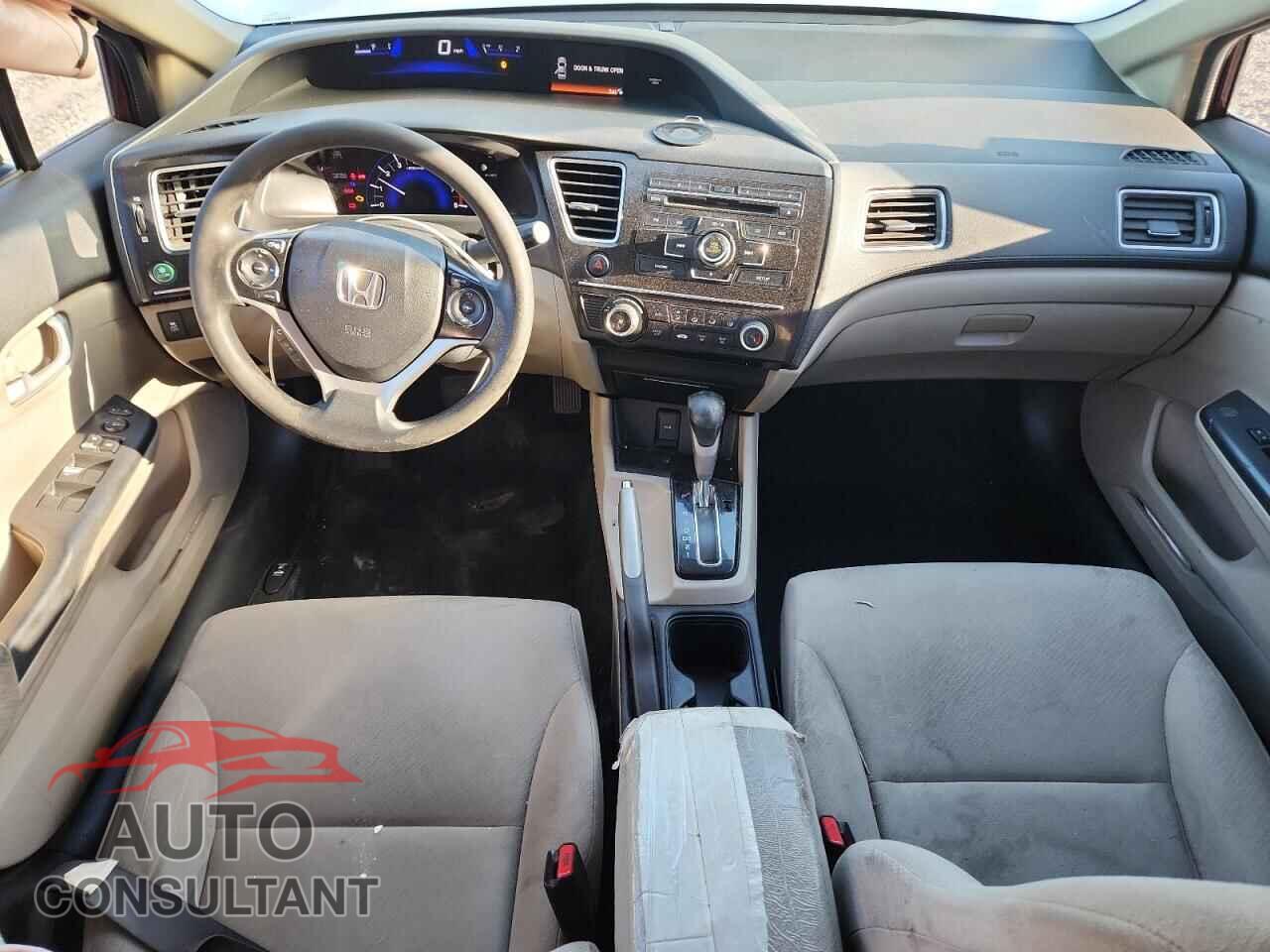 HONDA CIVIC 2013 - 19XFB2F58DE007777