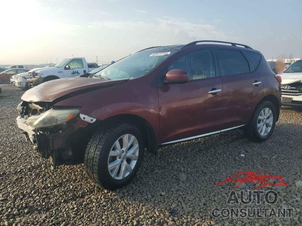 NISSAN MURANO 2012 - JN8AZ1MU6CW120792