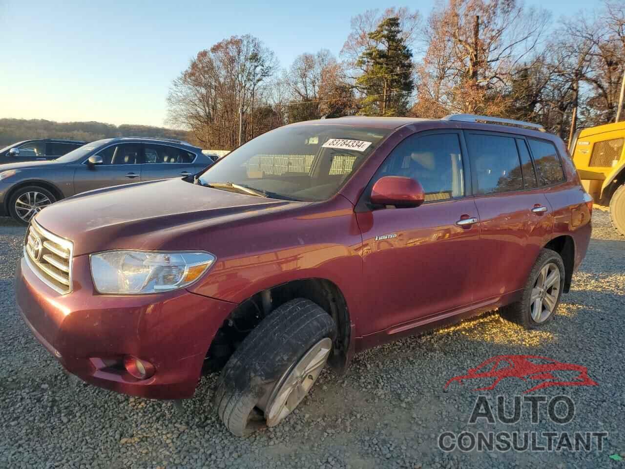 TOYOTA HIGHLANDER 2009 - JTEDS42A192078907