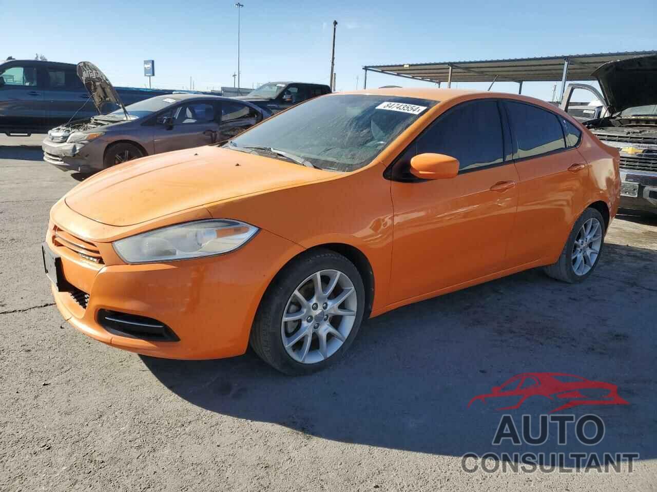 DODGE DART 2013 - 1C3CDFBHXDD171333