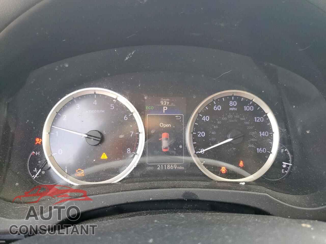 LEXUS IS 2015 - JTHBF1D22F5056573