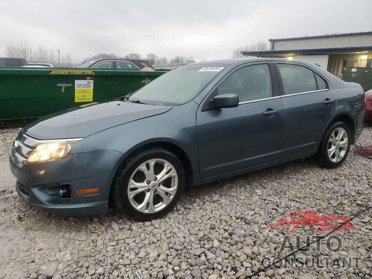 FORD FUSION 2012 - 3FAHP0HA0CR362870