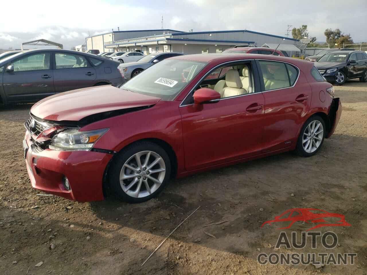 LEXUS CT 200 2013 - JTHKD5BH1D2128530