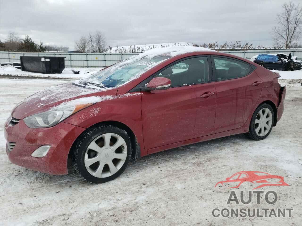 HYUNDAI ELANTRA 2013 - KMHDH4AEXDU510958