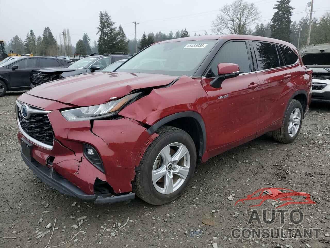 TOYOTA HIGHLANDER 2020 - 5TDZARAH1LS001415