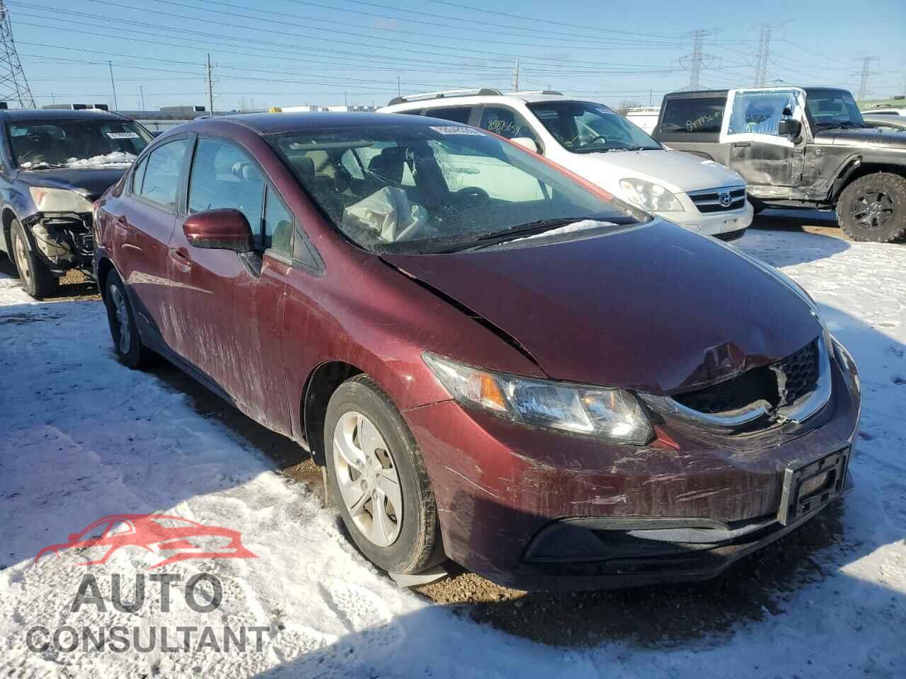 HONDA CIVIC 2014 - 19XFB2F5XEE041768