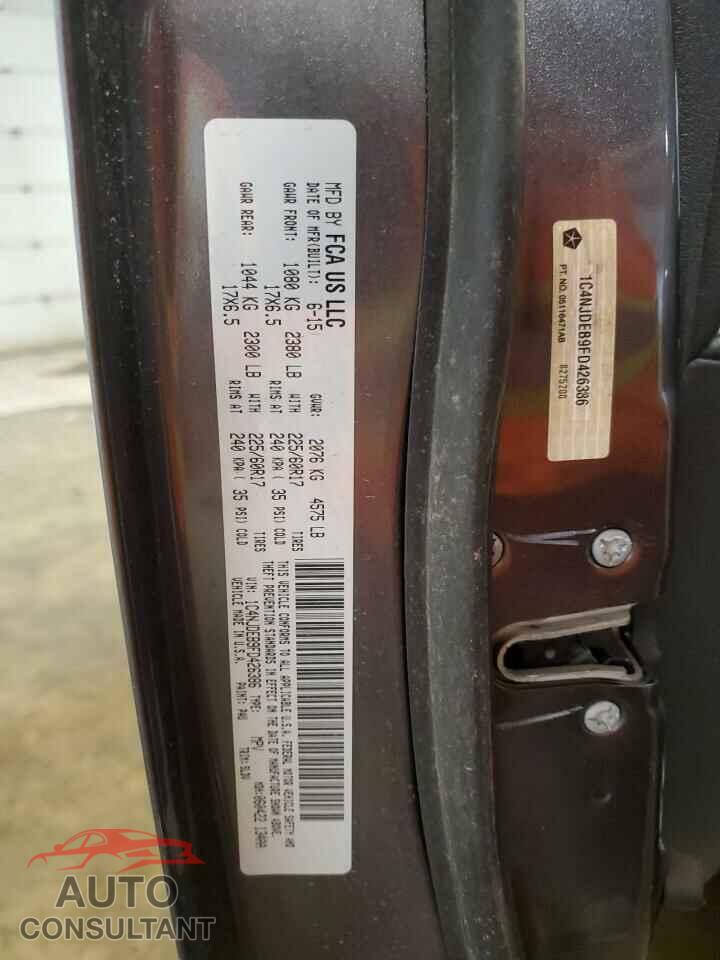 JEEP COMPASS 2015 - 1C4NJDEB9FD426386