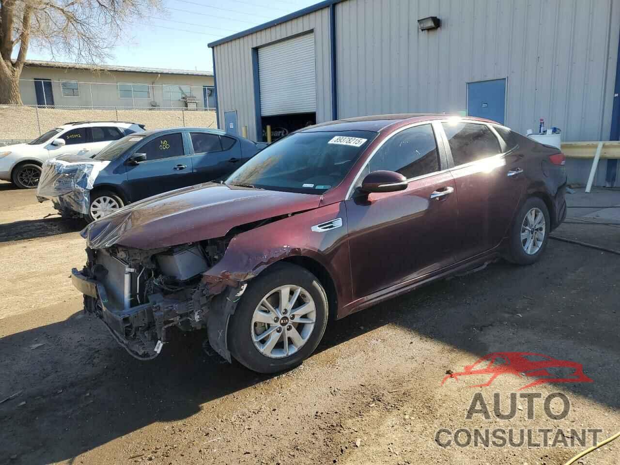 KIA OPTIMA 2018 - 5XXGT4L36JG190003