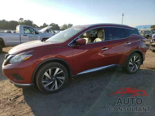 NISSAN MURANO 2018 - 5N1AZ2MG8JN117306