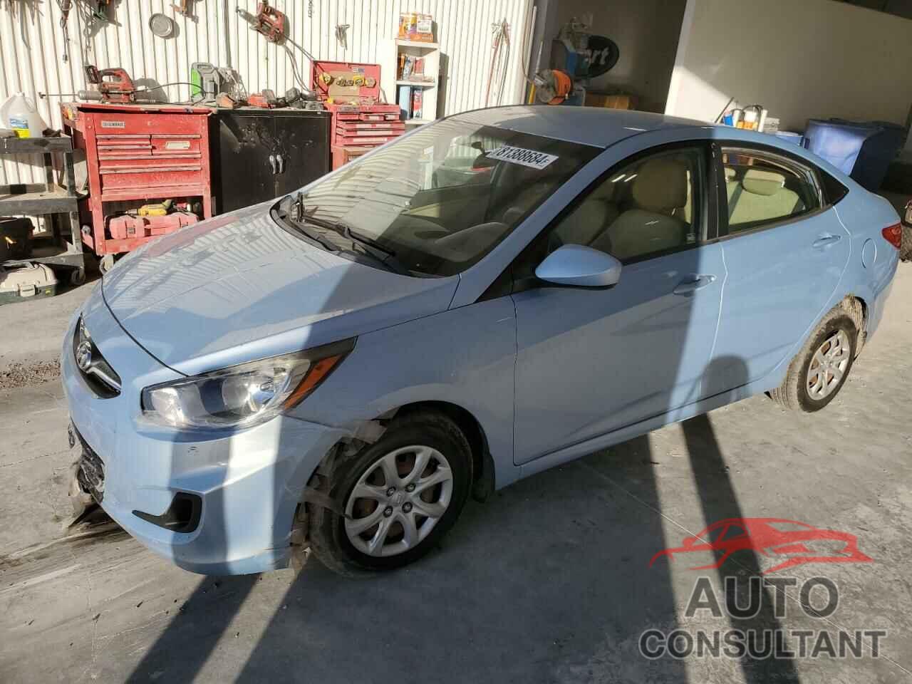 HYUNDAI ACCENT 2012 - KMHCT4AEXCU208918