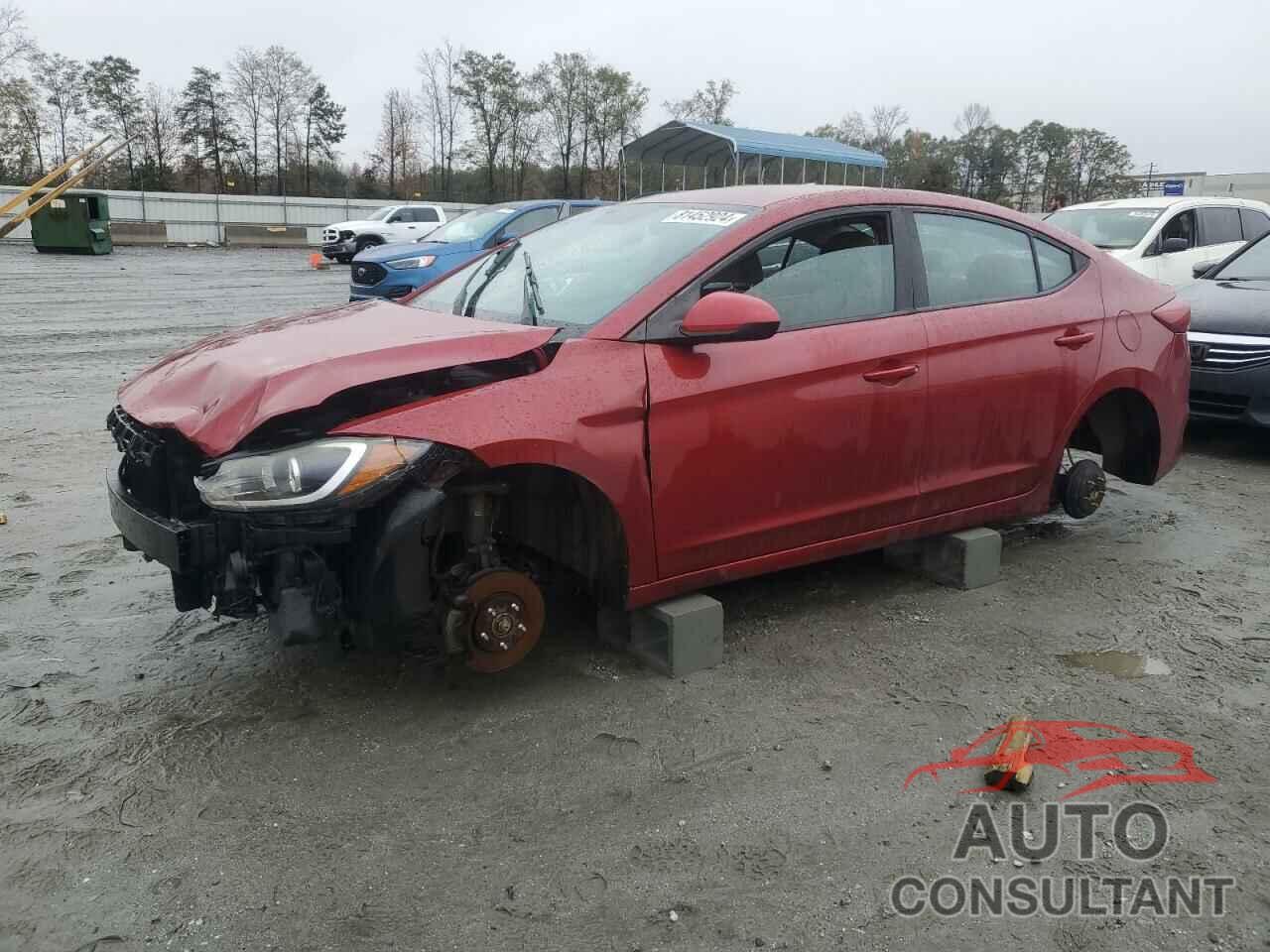 HYUNDAI ELANTRA 2017 - KMHD84LF8HU189417