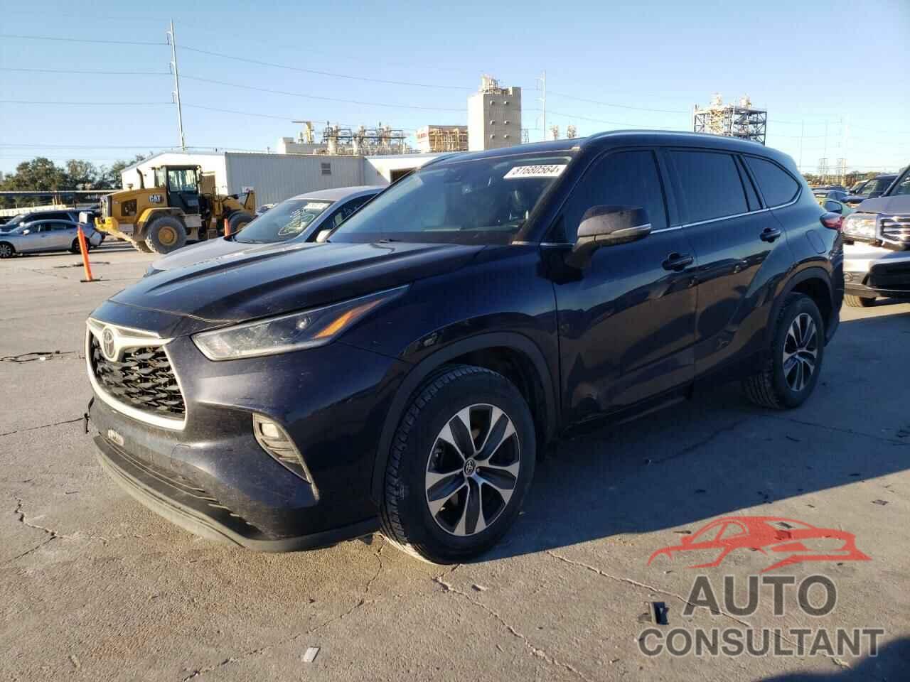 TOYOTA HIGHLANDER 2021 - 5TDHZRAH7MS079784