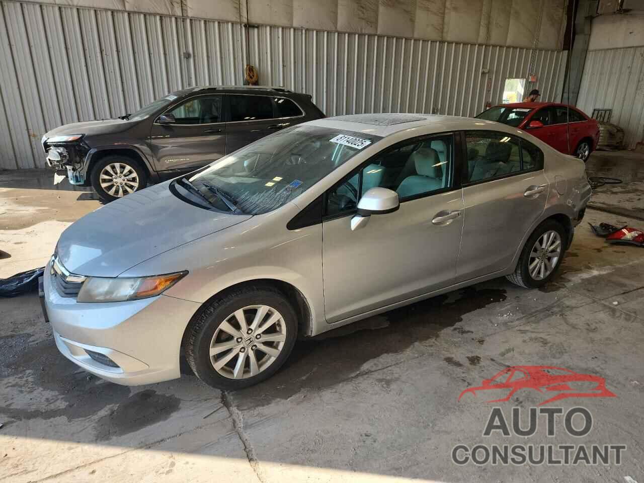 HONDA CIVIC 2012 - 19XFB2F82CE061407