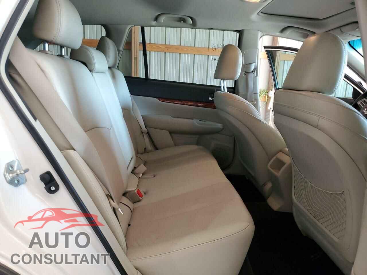 SUBARU OUTBACK 2012 - 4S4BRDKC6C2283893