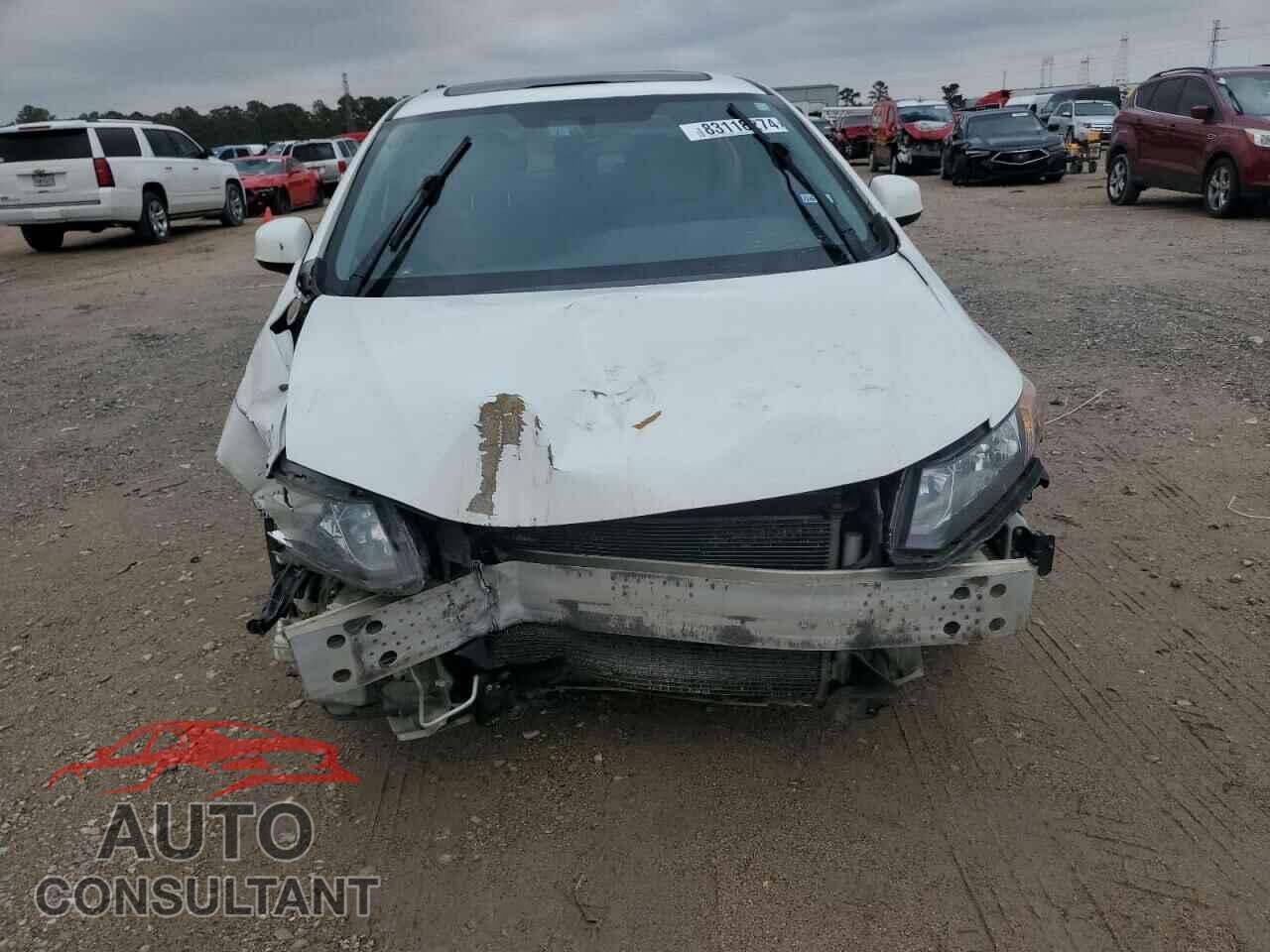 HONDA CIVIC 2012 - 2HGFB2F83CH511331
