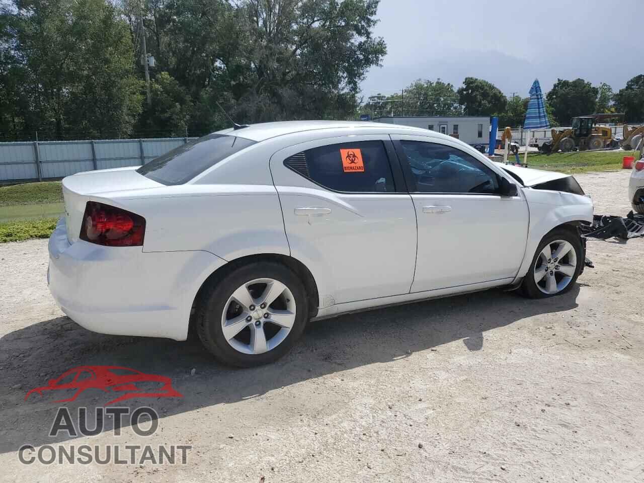 DODGE AVENGER 2013 - 1C3CDZAB0DN710163