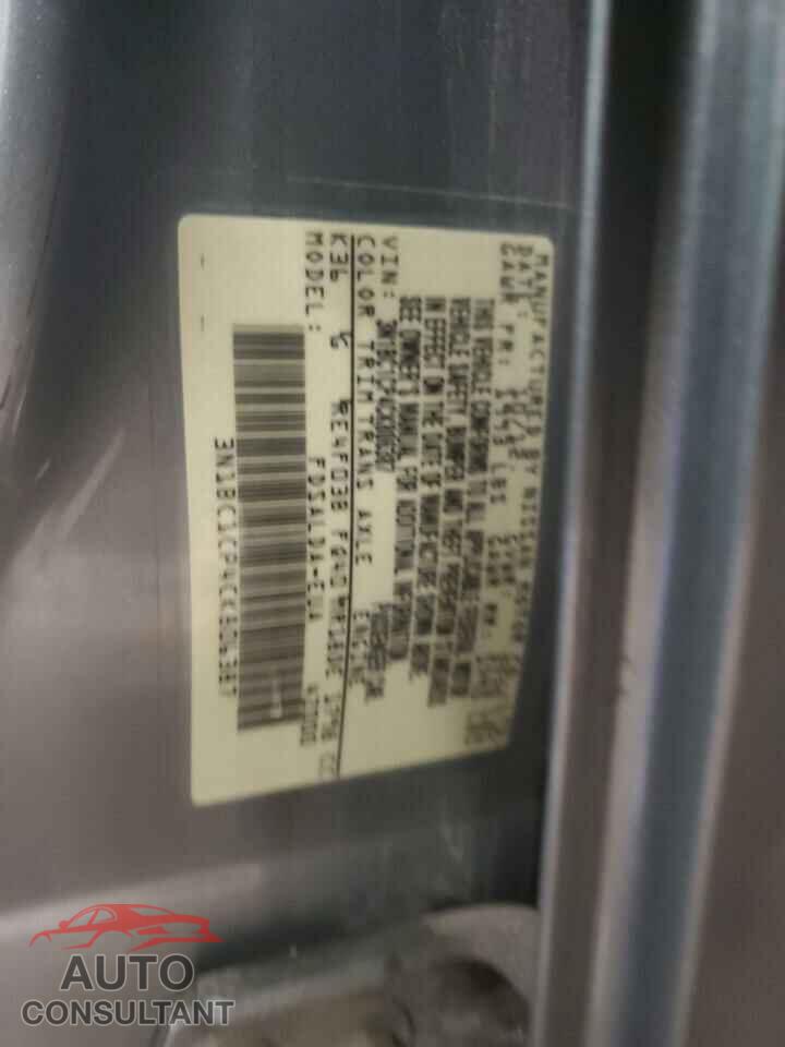 NISSAN VERSA 2012 - 3N1BC1CP4CK806387