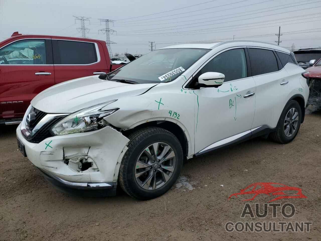 NISSAN MURANO 2017 - 5N1AZ2MH4HN108007