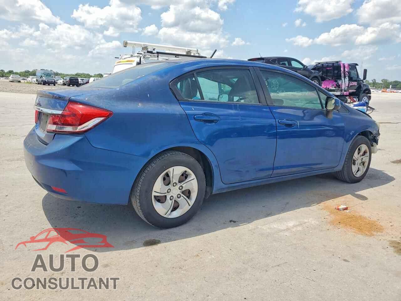 HONDA CIVIC 2013 - 2HGFB2F54DH596199