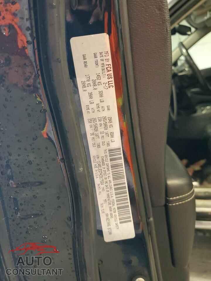 DODGE DURANGO 2017 - 1C4RDJEG7HC817564