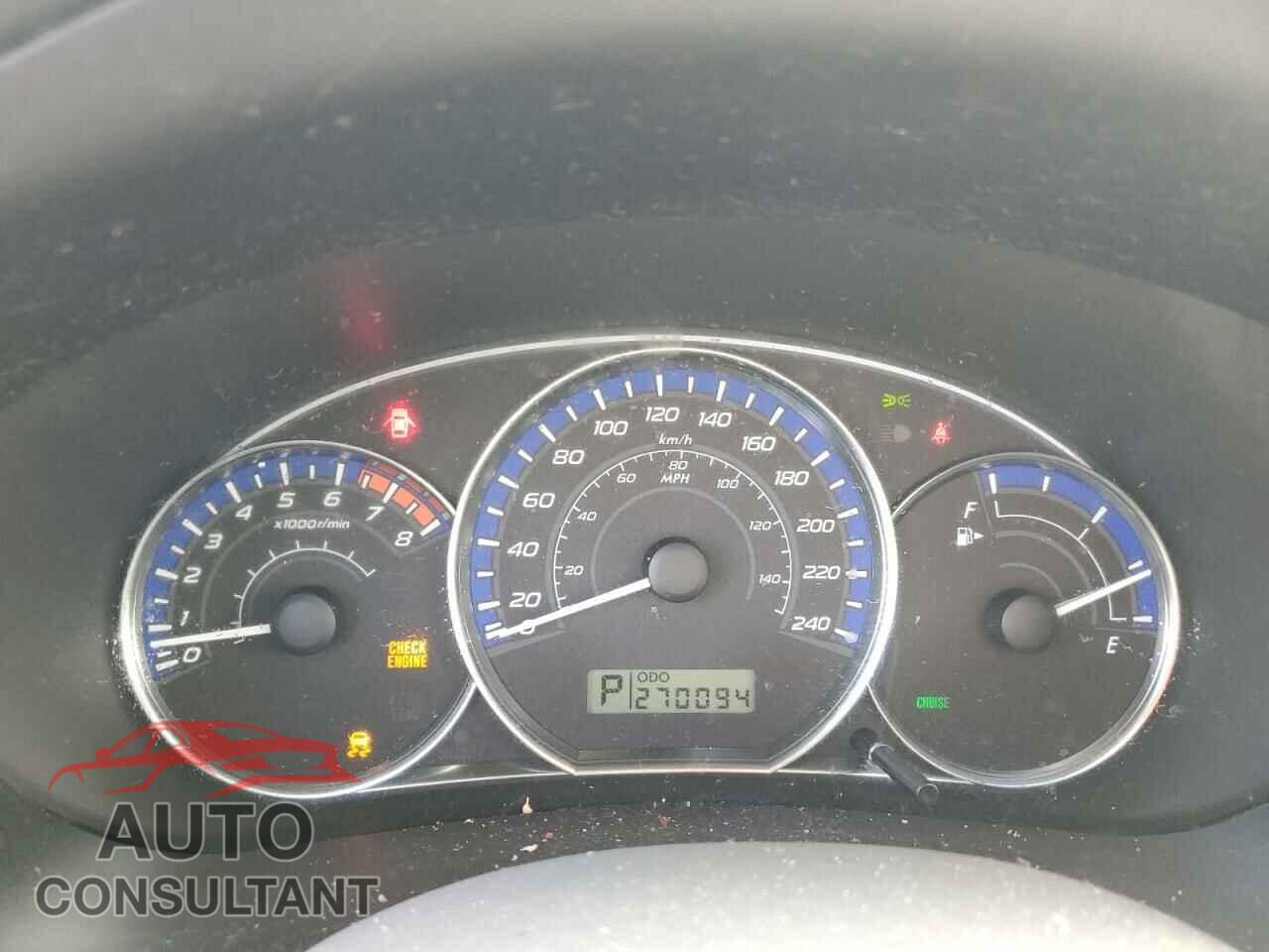 SUBARU FORESTER 2011 - JF2SHCDC2BH741246