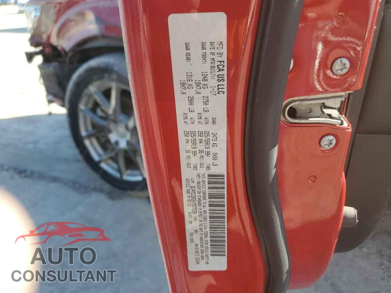 DODGE JOURNEY 2017 - 3C4PDCBG5HT577250