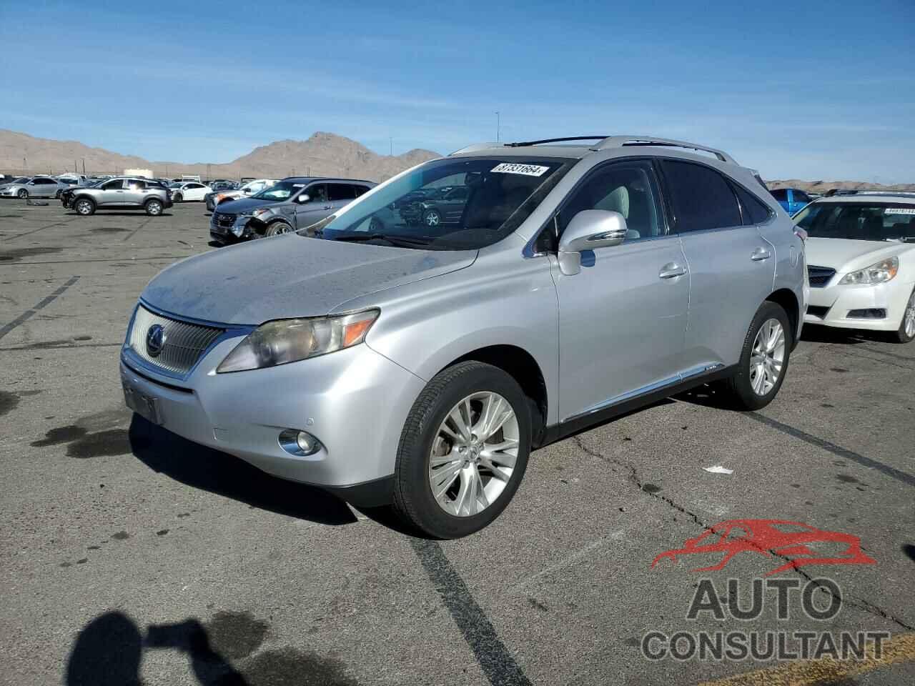 LEXUS RX450 2011 - JTJBC1BA2B2035266