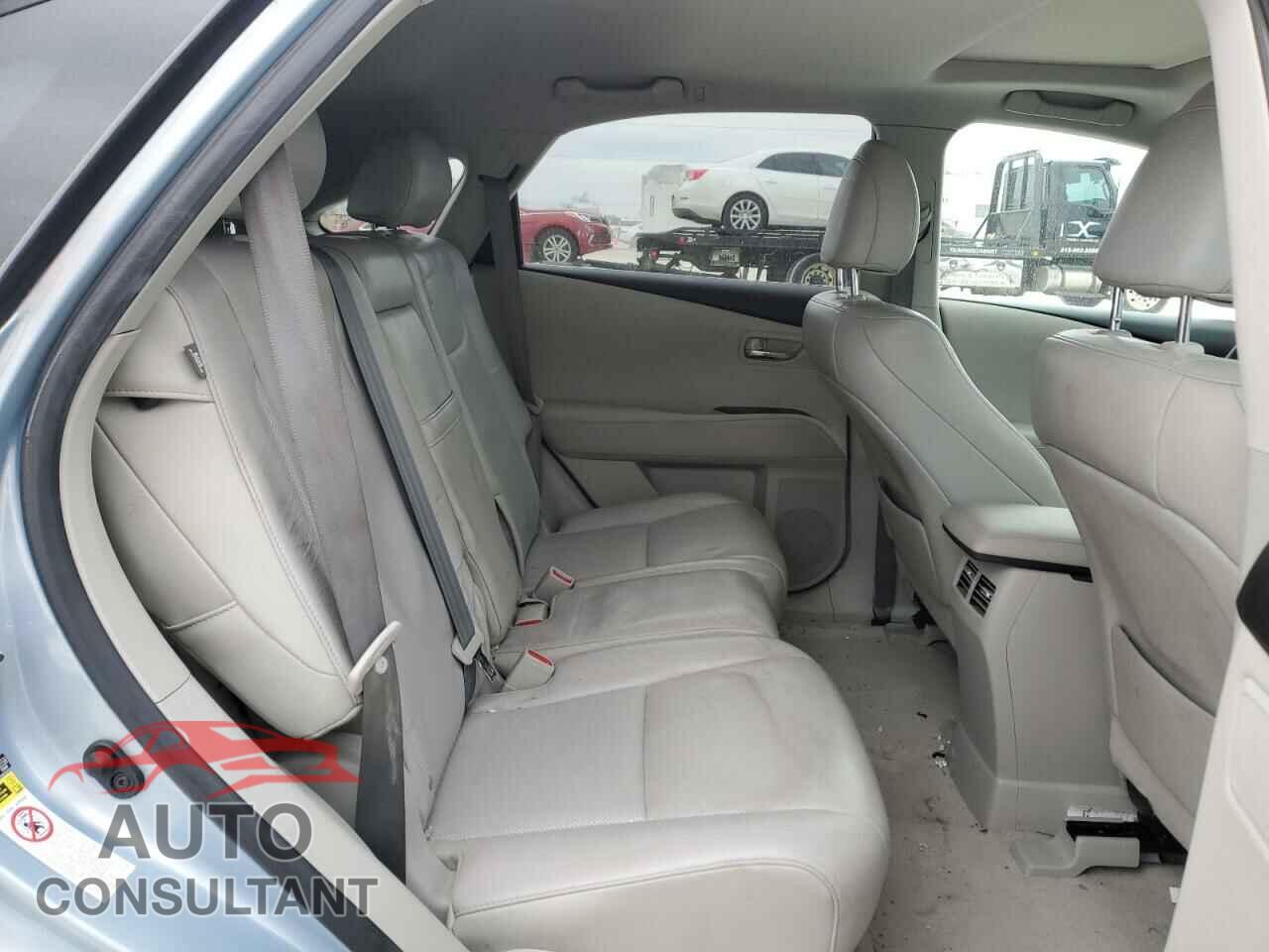 LEXUS RX350 2012 - 2T2ZK1BA0CC079558