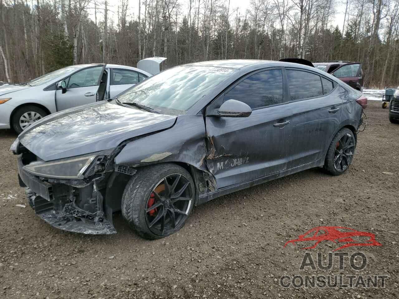 HYUNDAI ELANTRA 2019 - KMHD74LF5KU788897