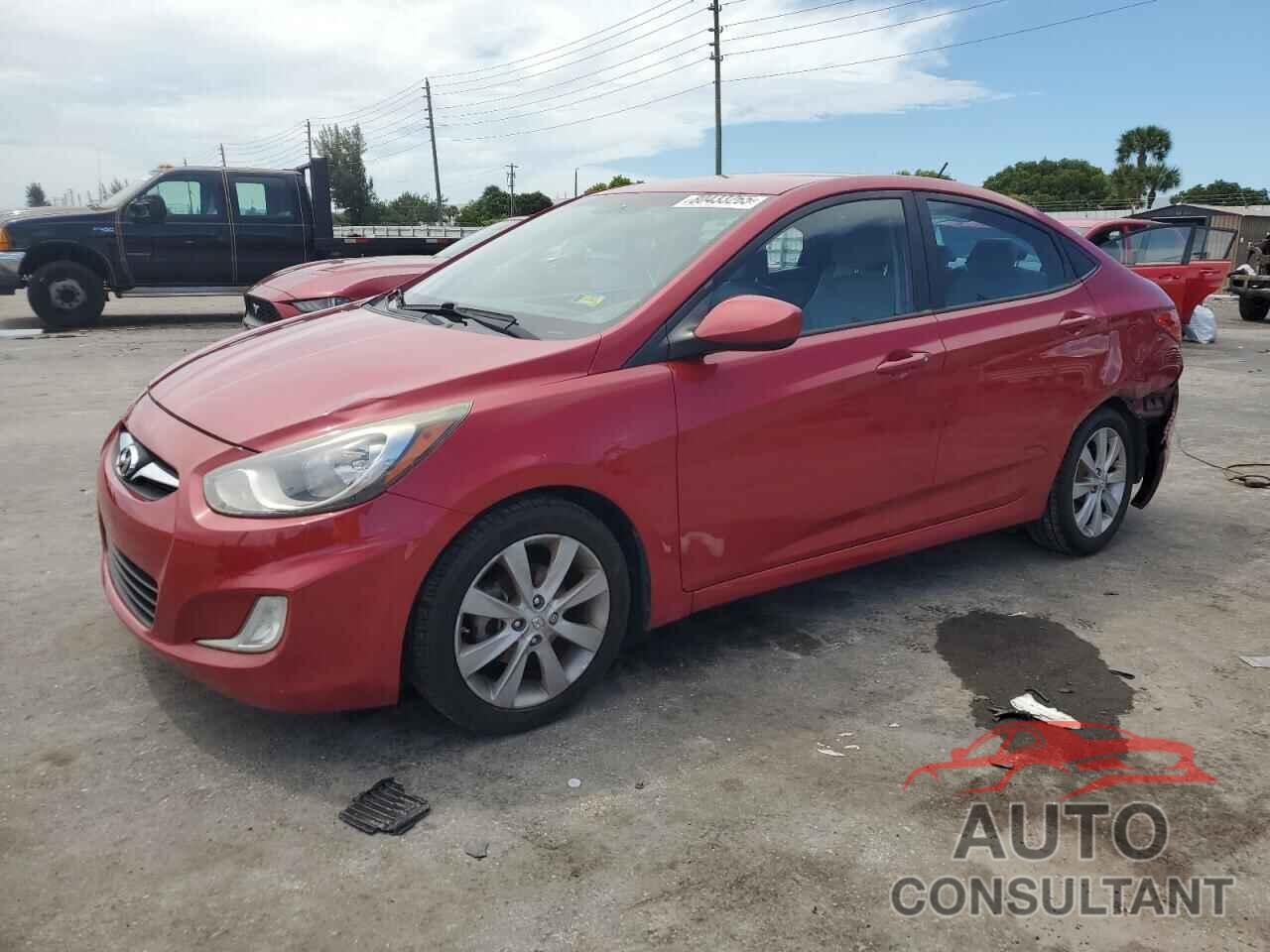 HYUNDAI ACCENT 2013 - KMHCU4AE8DU575783