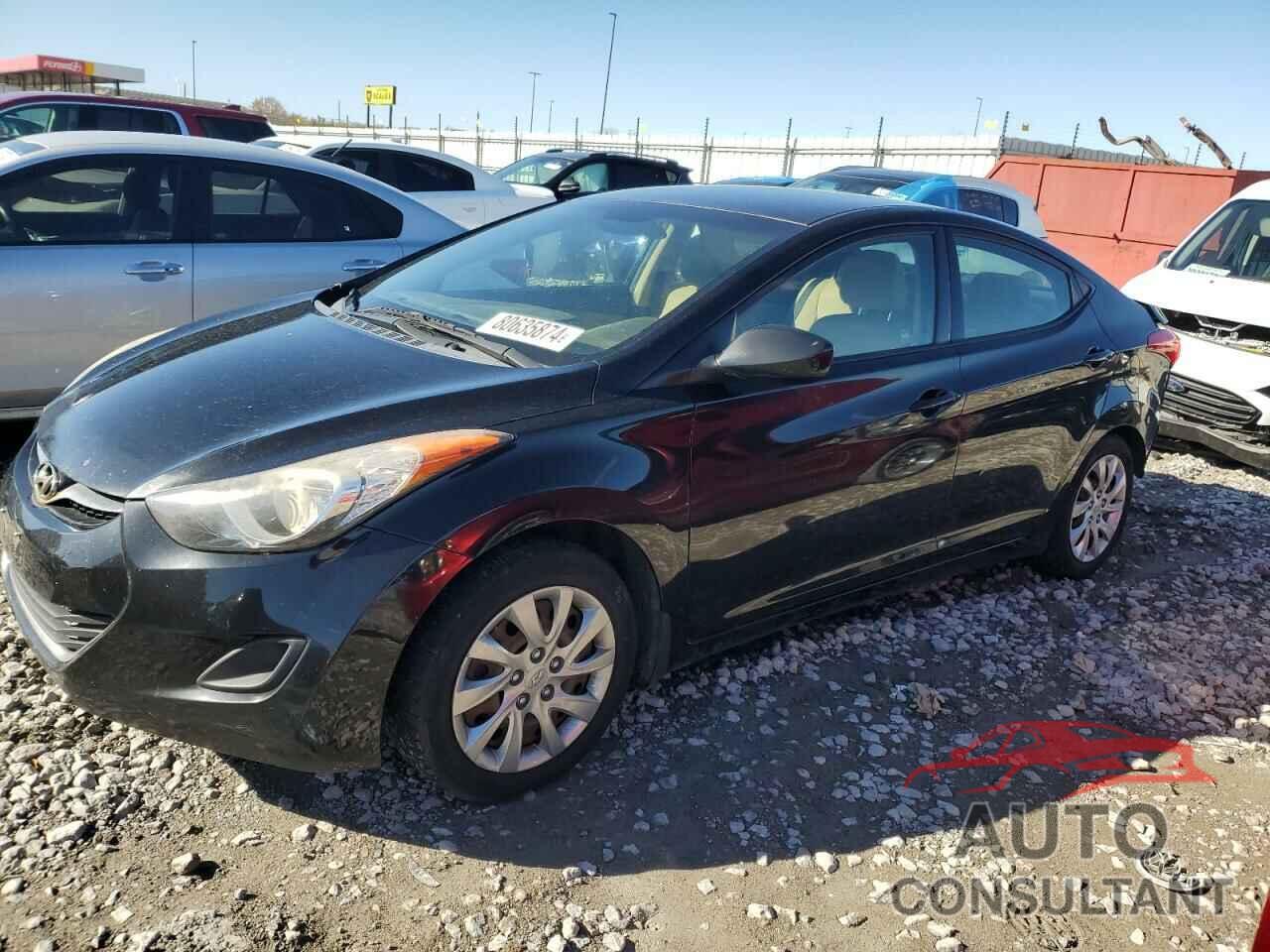 HYUNDAI ELANTRA 2013 - KMHDH4AE2DU649109