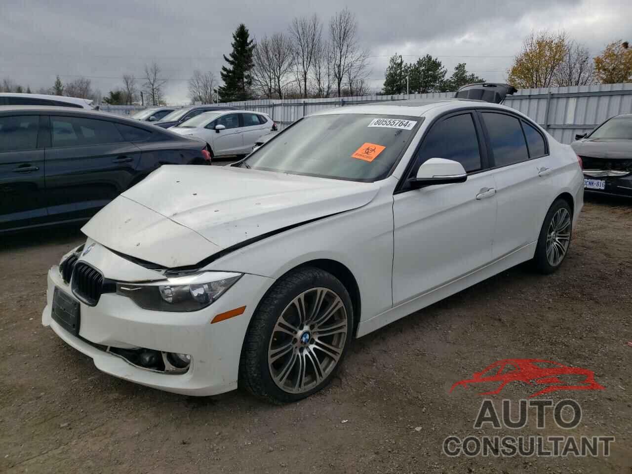 BMW 3 SERIES 2012 - WBA3B1C58CF461224