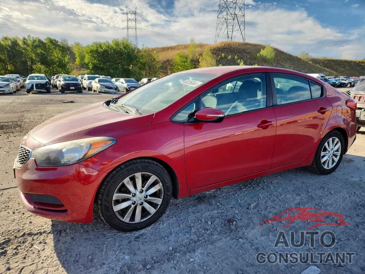 KIA FORTE 2016 - KNAFX4A65G5601723