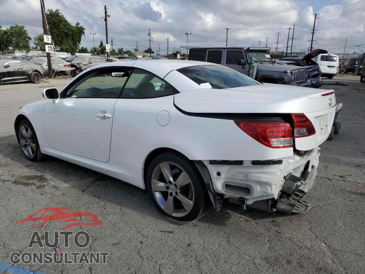 LEXUS IS 2011 - JTHFF2C20B2518388