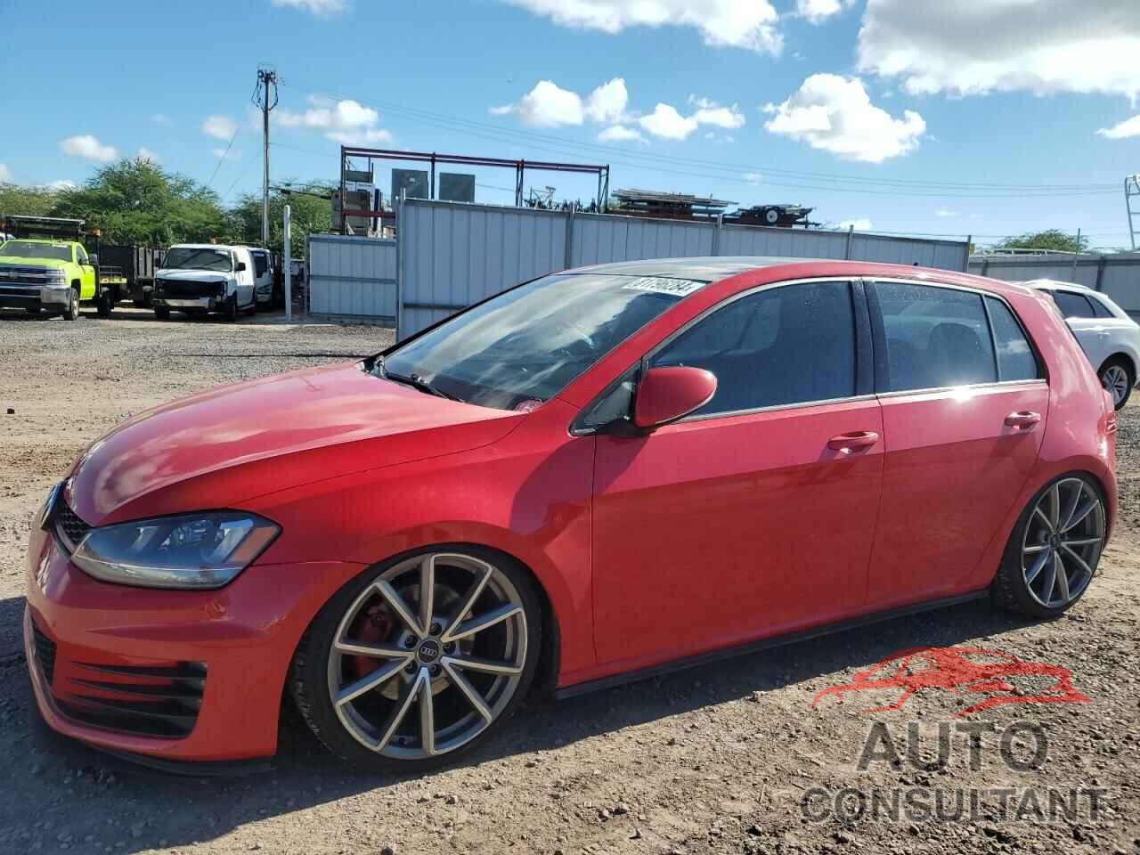 VOLKSWAGEN GTI 2015 - 3VW5T7AU4FM017099