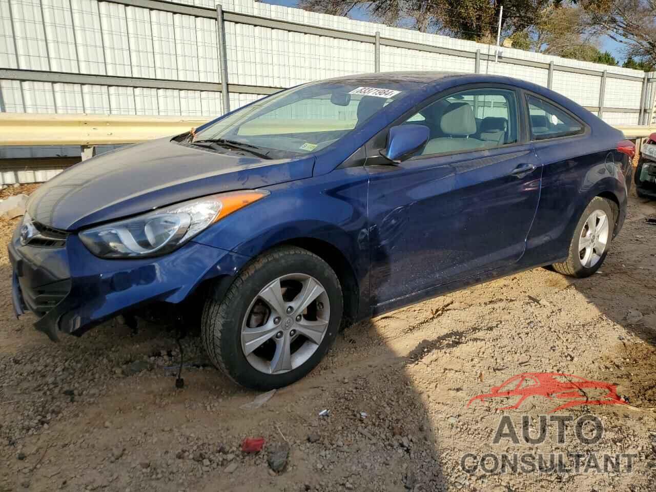 HYUNDAI ELANTRA 2013 - KMHDH6AE8DU011362