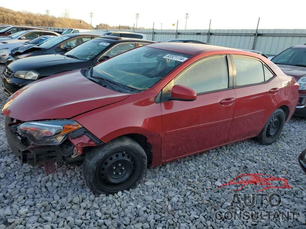 TOYOTA COROLLA 2017 - 2T1BURHE2HC826979