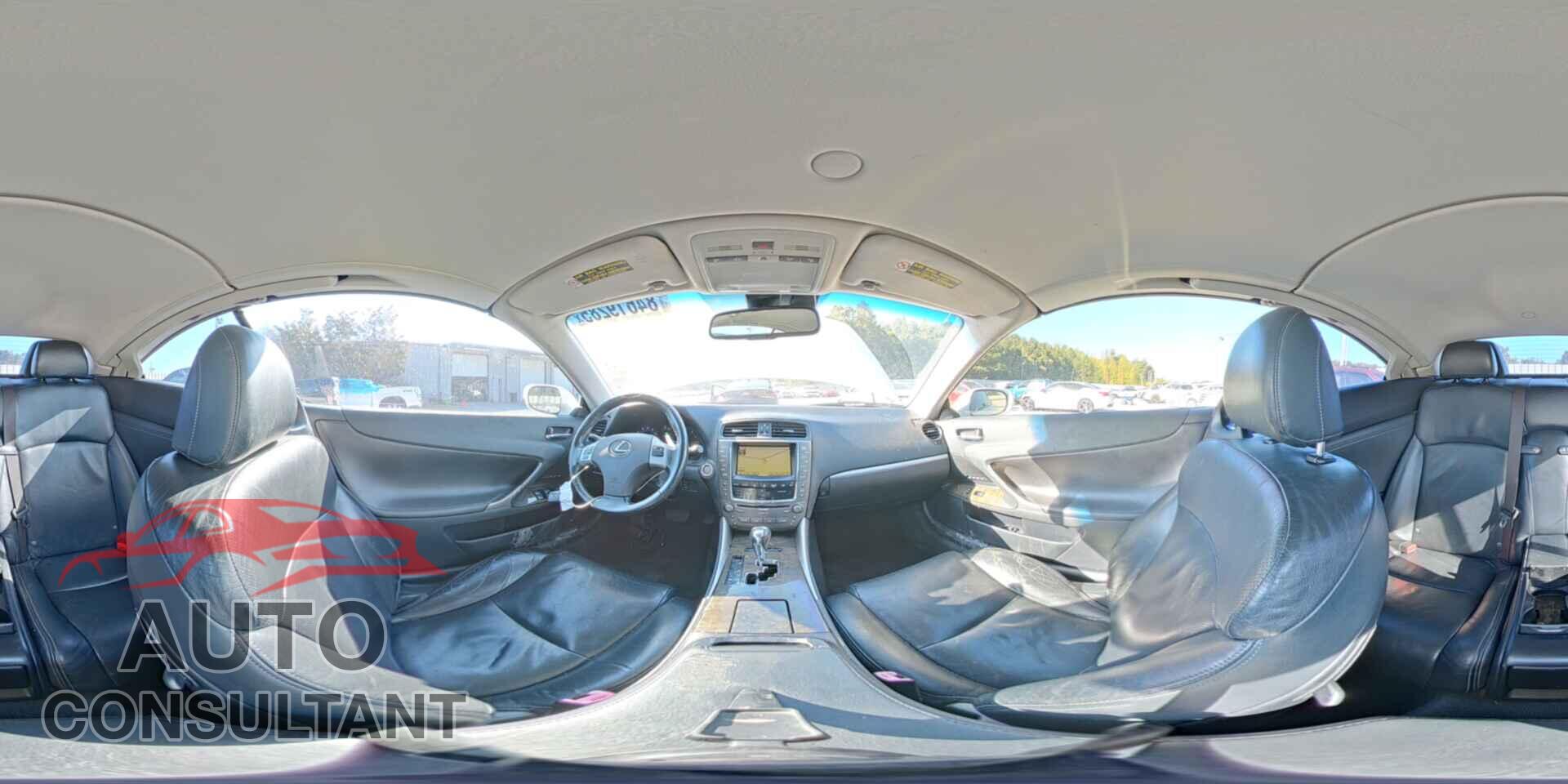 LEXUS IS 2012 - JTHFF2C25C2521479